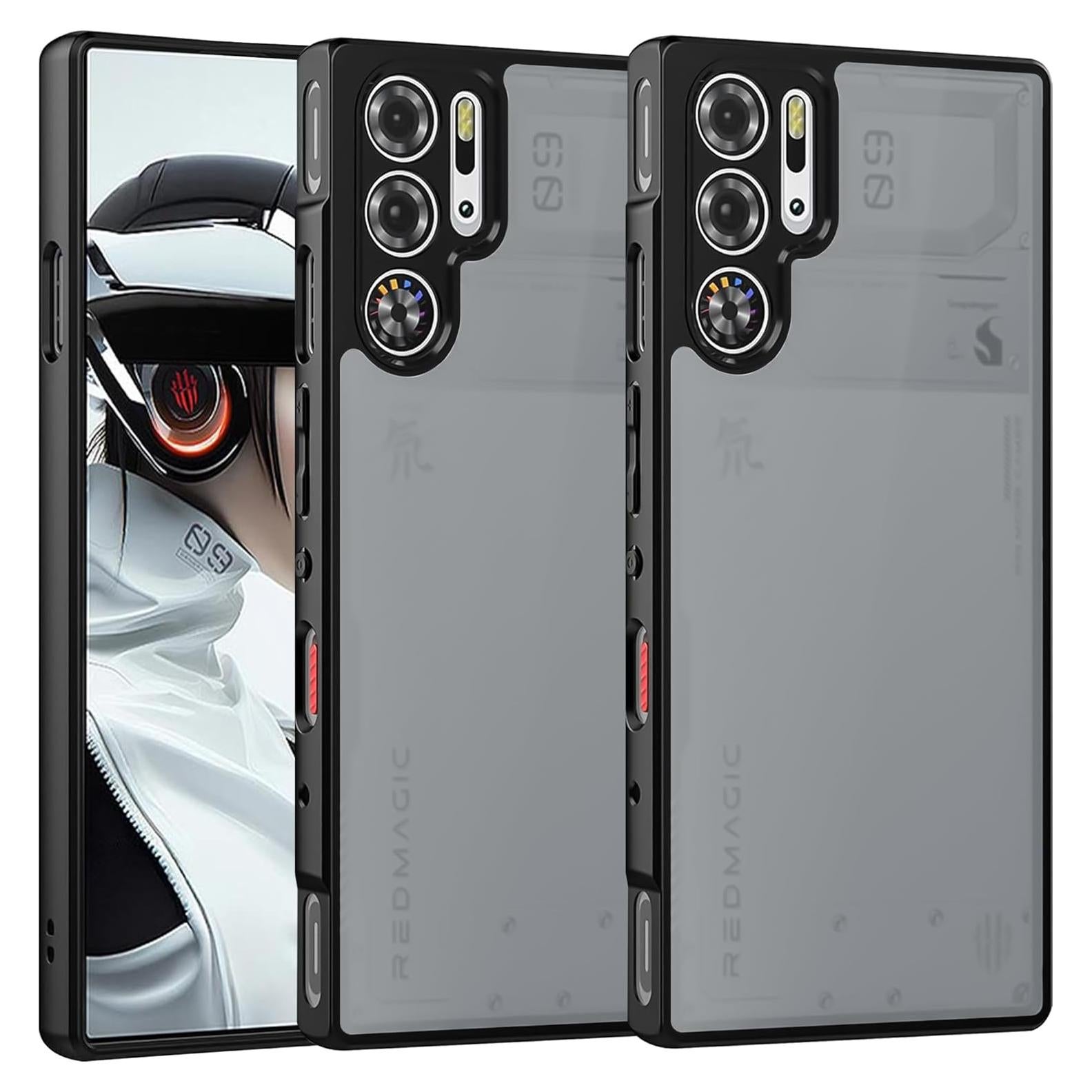 Funda TPU y PC Mate ZTE Nubia Red Magic 10 Pro - Negro