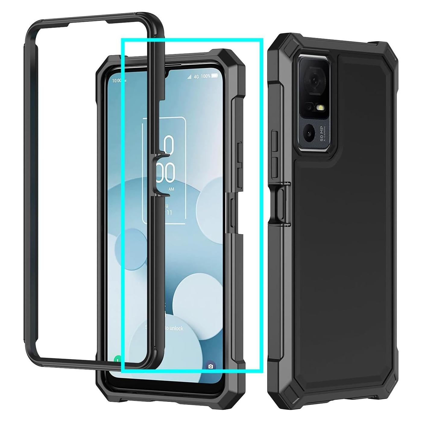 Funda Jitterbug Smart 4 / TCL 40XL / TCL 40T - Protección Grado Militar