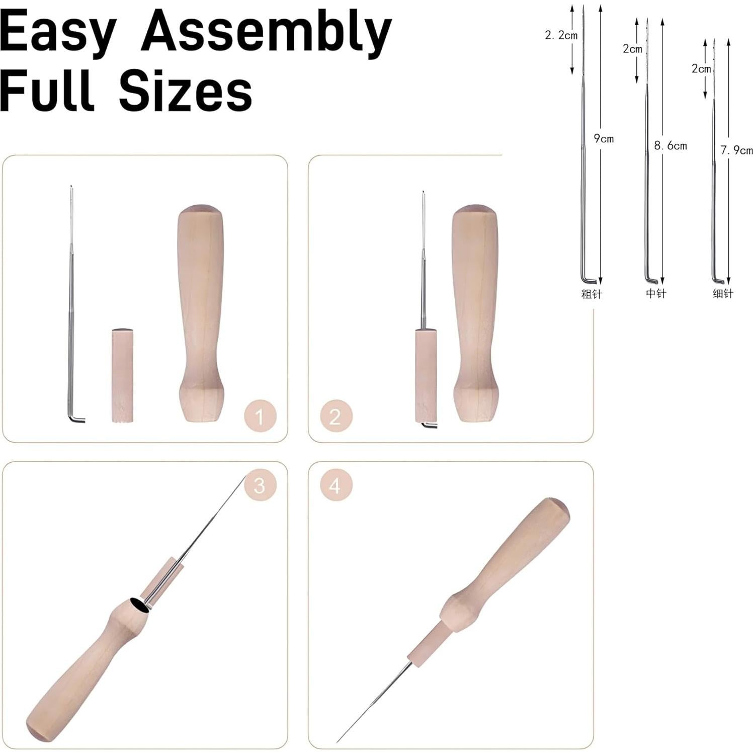 Kit de Fieltro Catopia 20 Colores con Herramientas y Moldes