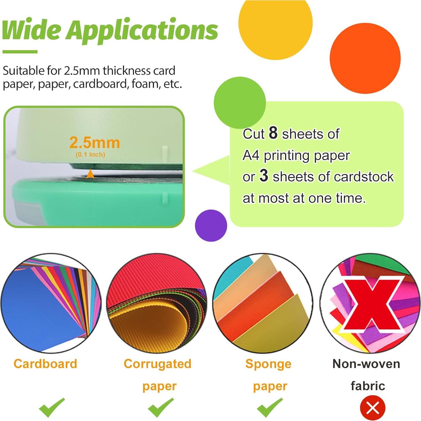 Troquelador de Círculo UCEC 2.54 cm para Manualidades