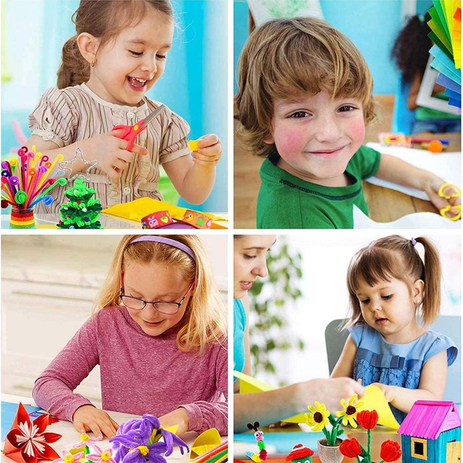 Kit de Manualidades YITOHOP 1000 Piezas para Niños 4+