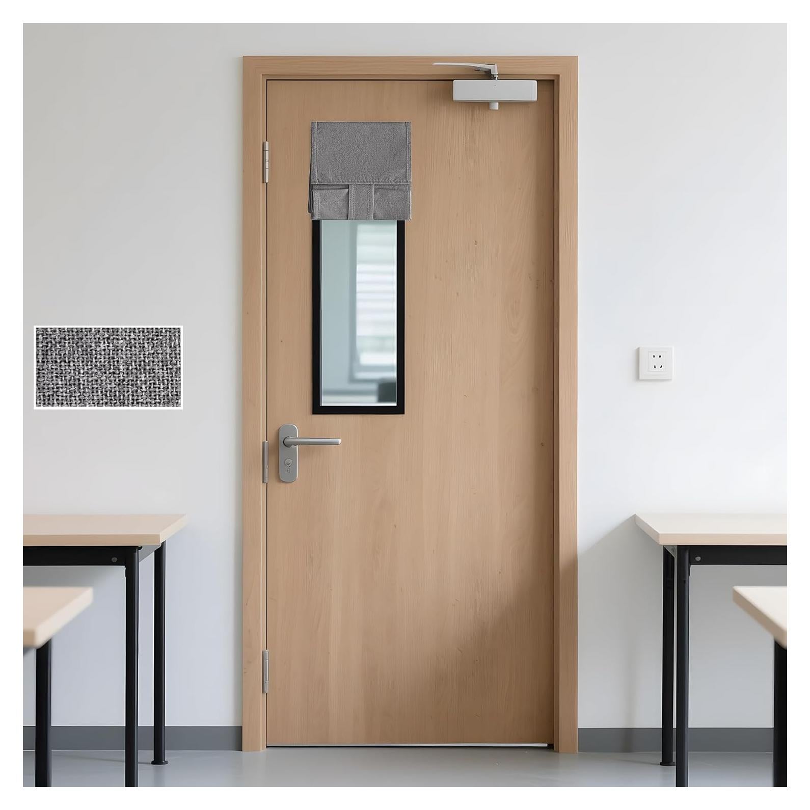 Cortina de Oscurecimiento Total RYB HOME 20.32x91.44 cm Gris