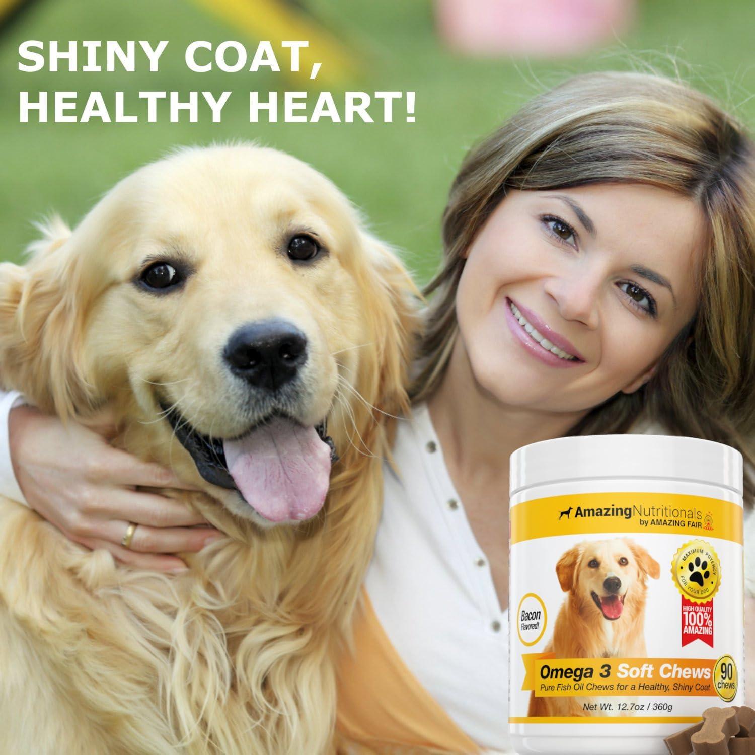 Suplemento Omega 3 para Perros Amazing Nutritionals - 90 Masticables