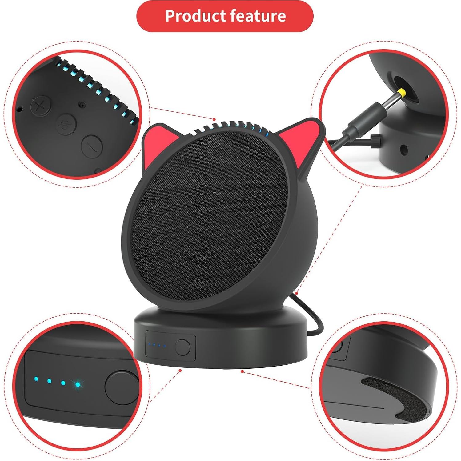 Base de Batería Portátil Liboer para Echo Pop y Xiaodu