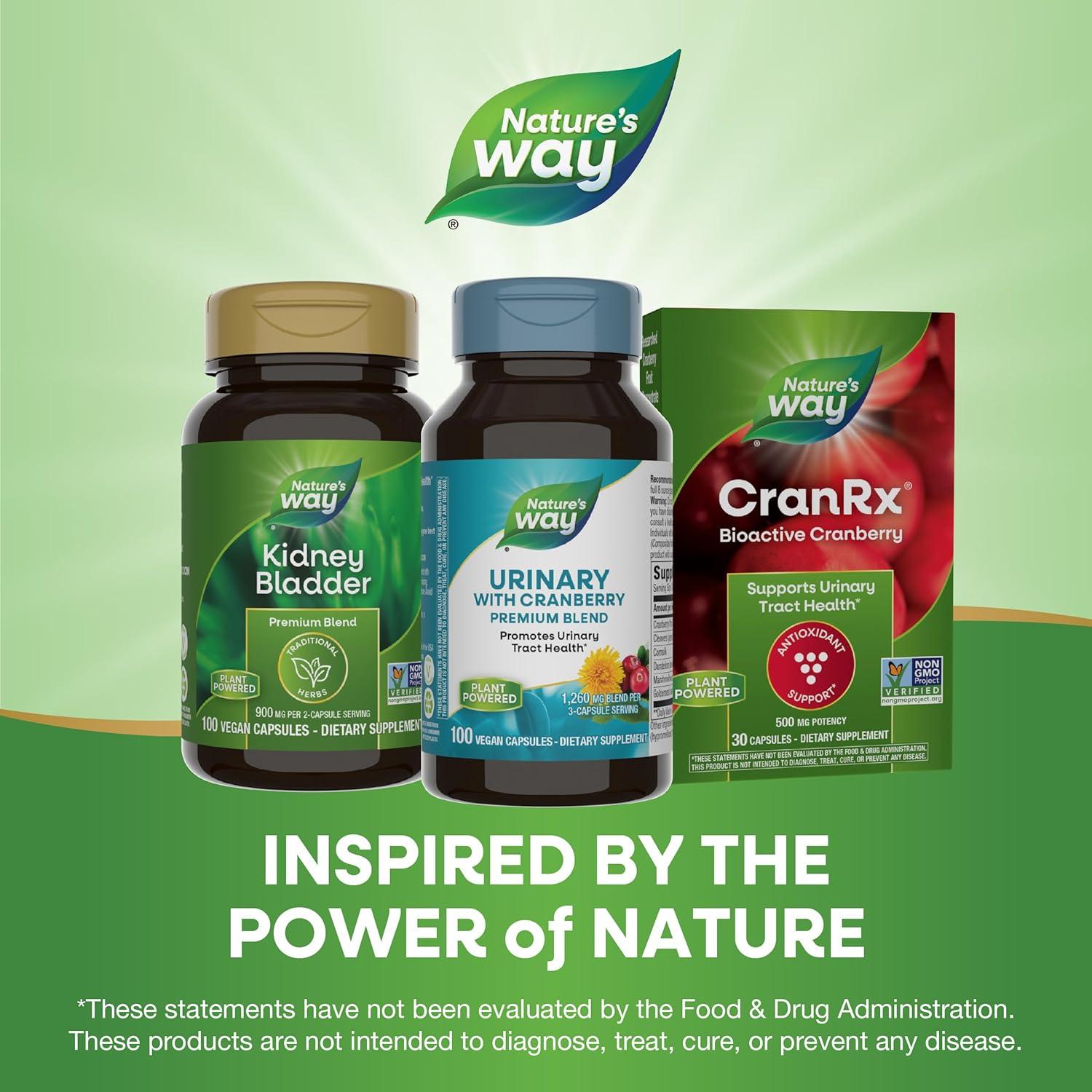 Mezcla Premium de Arándano Nature's Way 100 Cápsulas Veganas