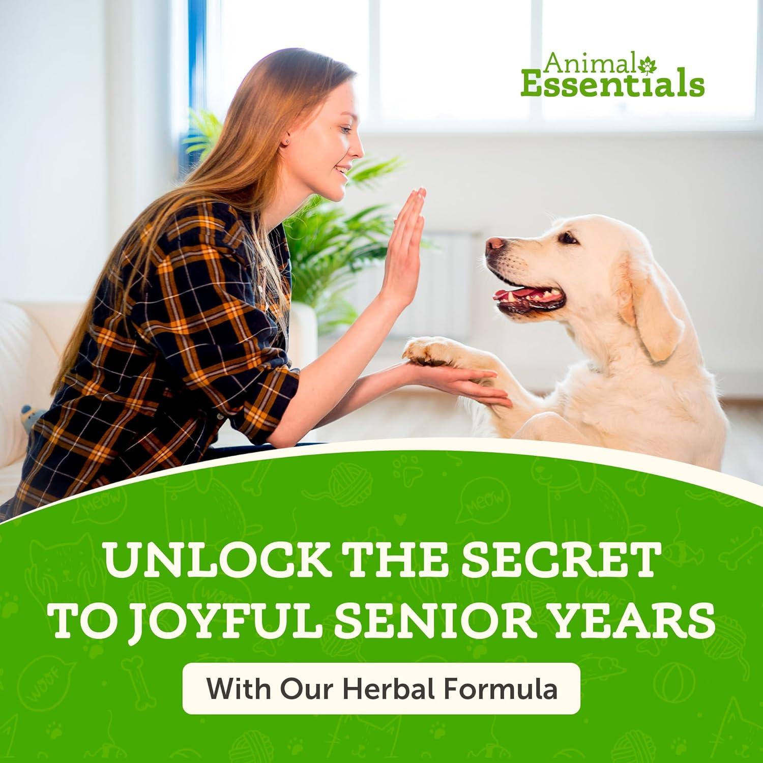 Suplemento Herbal Animal Essentials 30 ml para Perros y Gatos Mayores