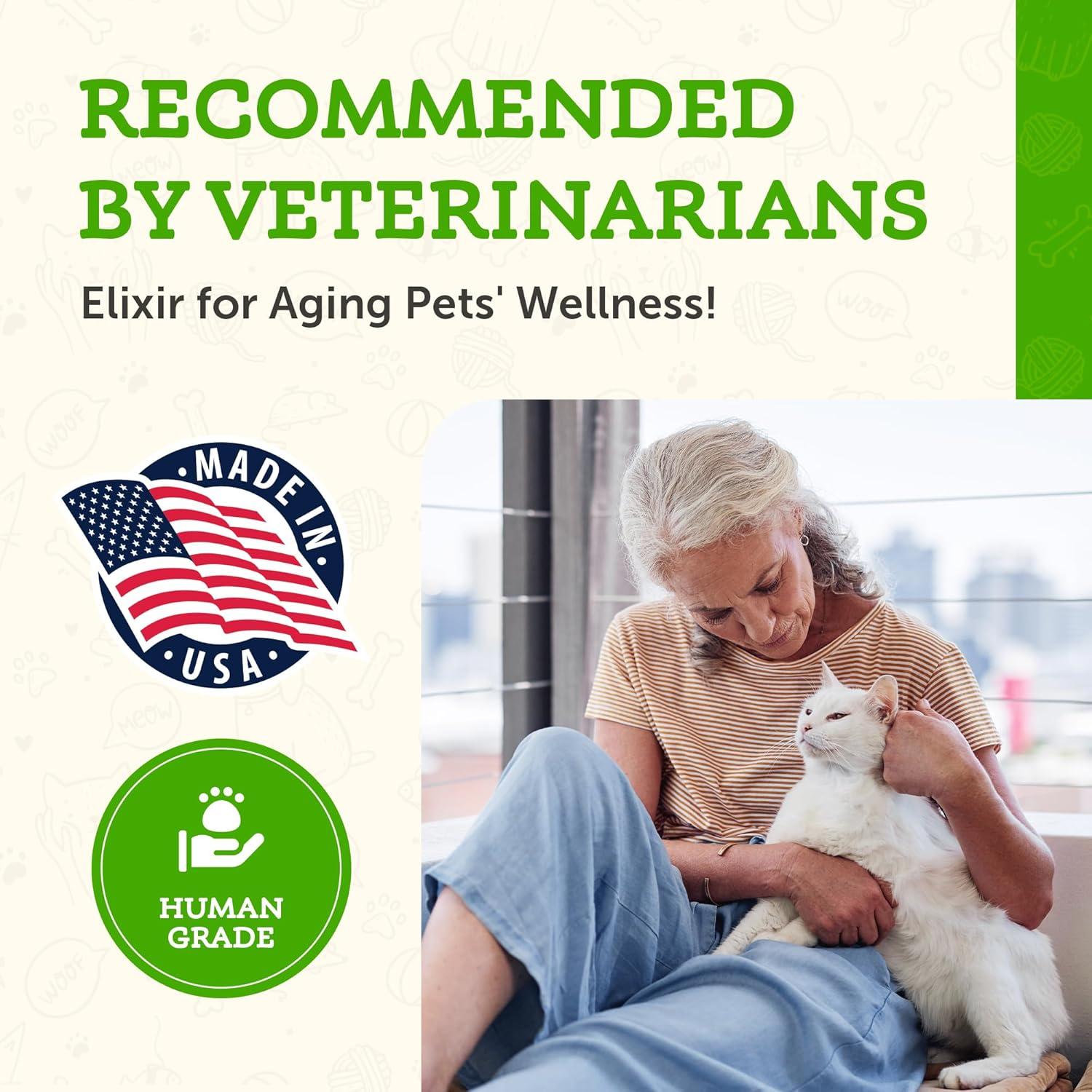 Suplemento Herbal Animal Essentials 30 ml para Perros y Gatos Mayores