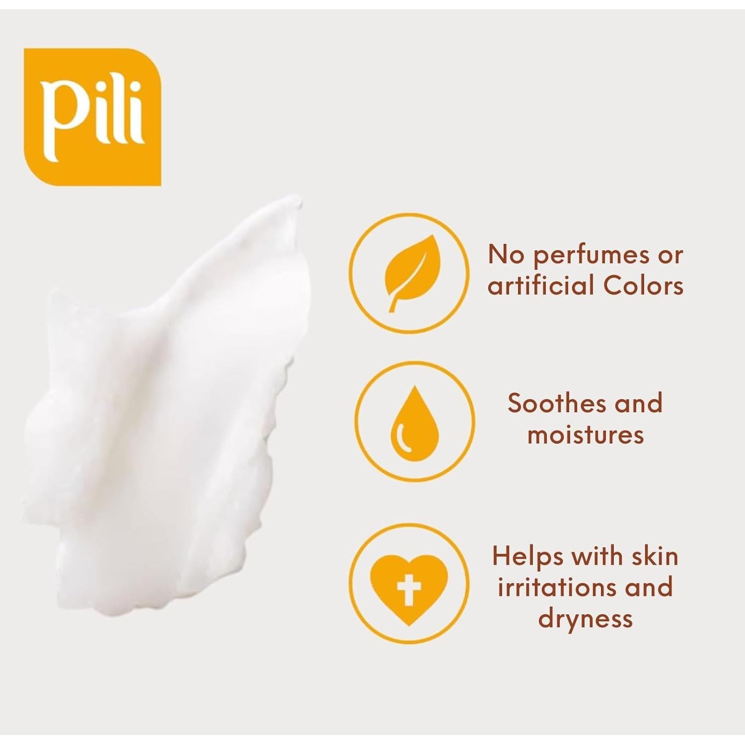 Crema Hidratante Natural de Calendula Pili 28.35 g - Piel Seca