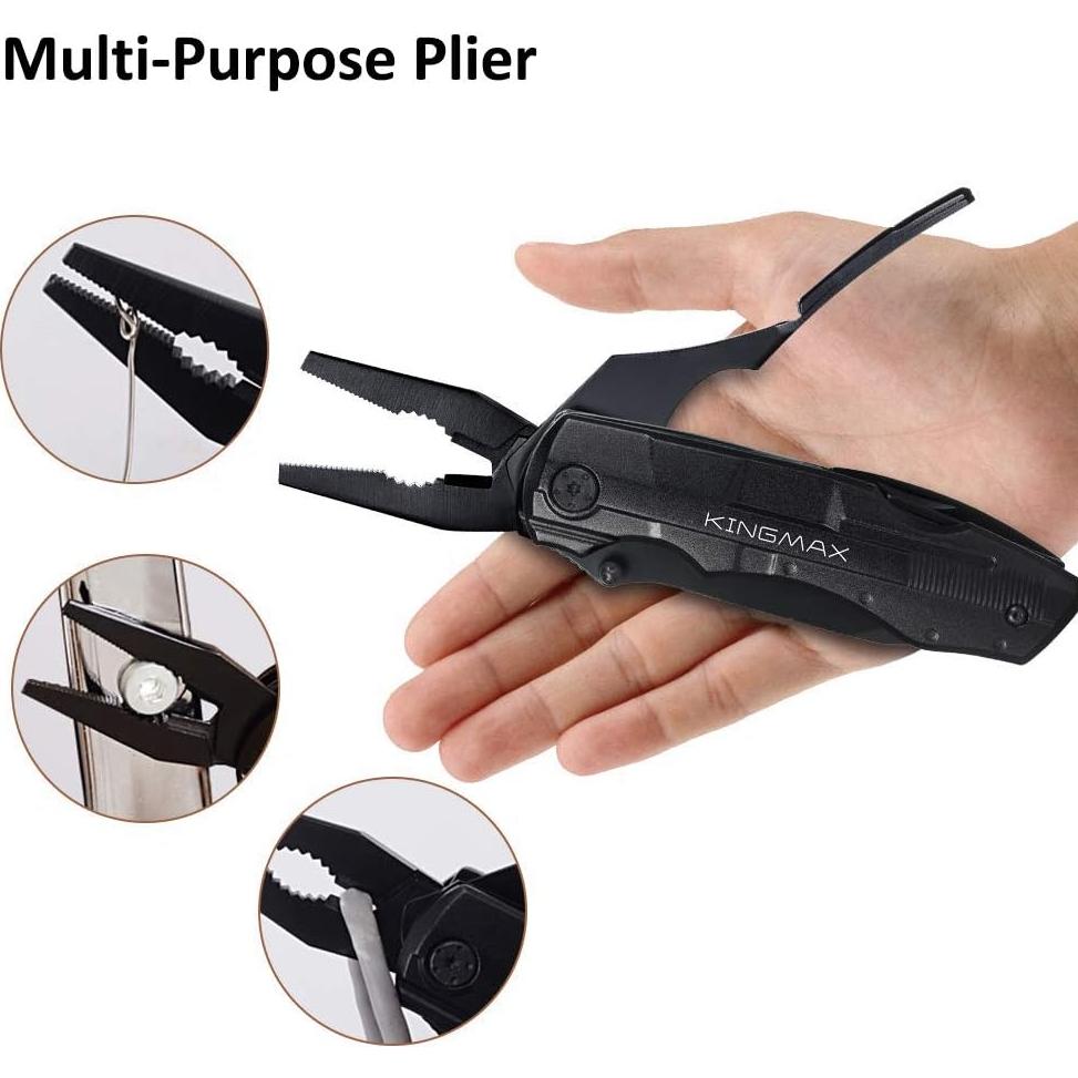 Cuchillo de bolsillo KINGMAX multifuncional acero inoxidable