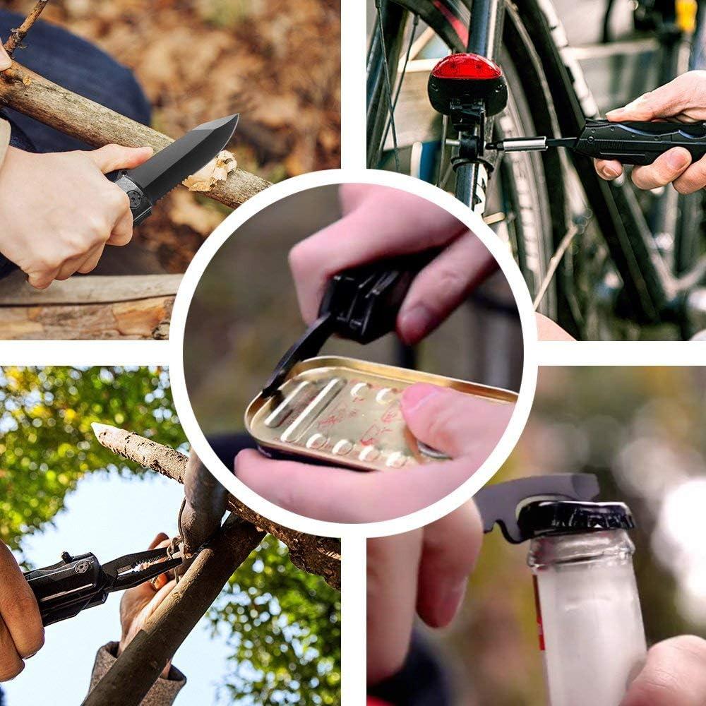 Cuchillo de bolsillo KINGMAX multifuncional acero inoxidable