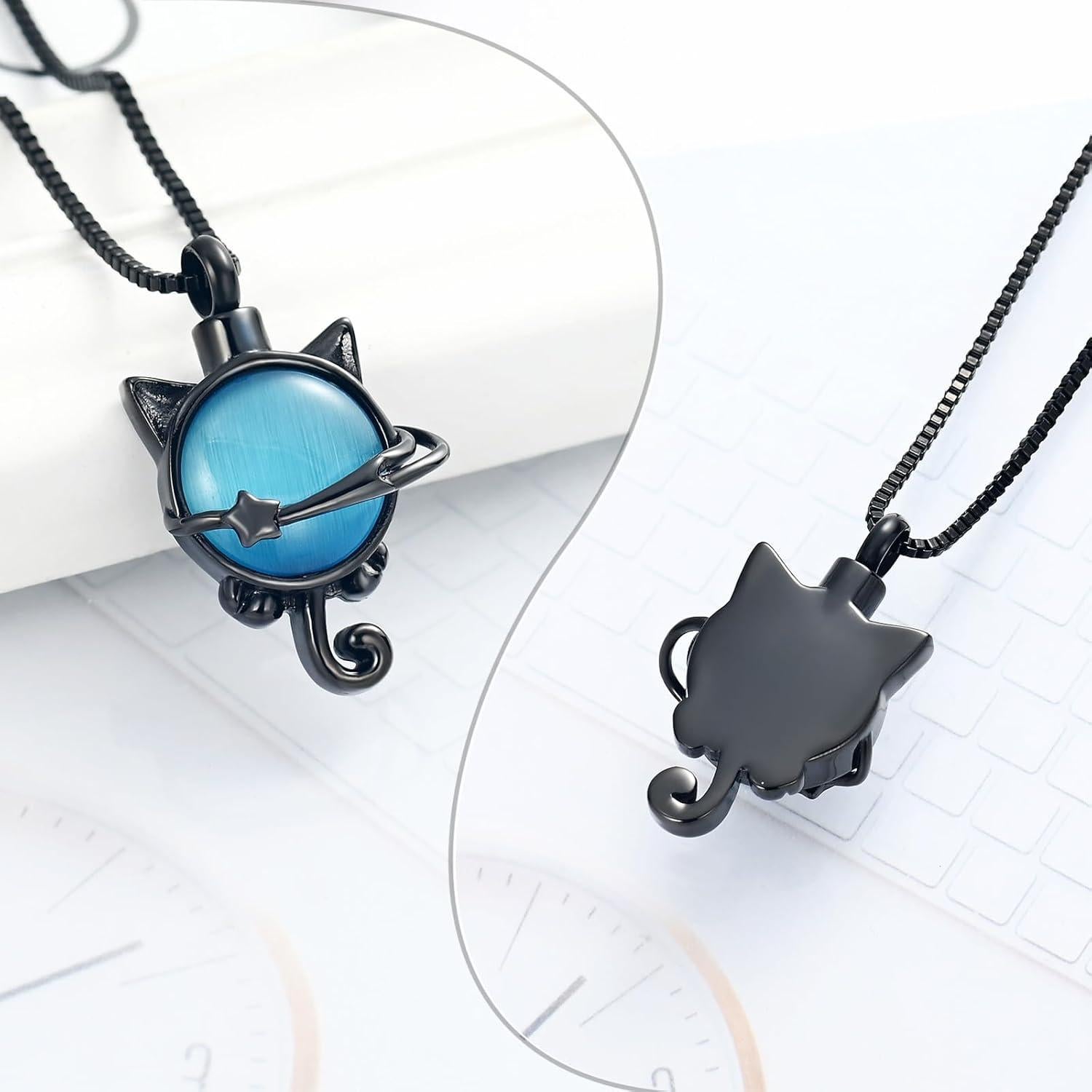 Collar de cremación XSMZB de piedra lunar para cenizas