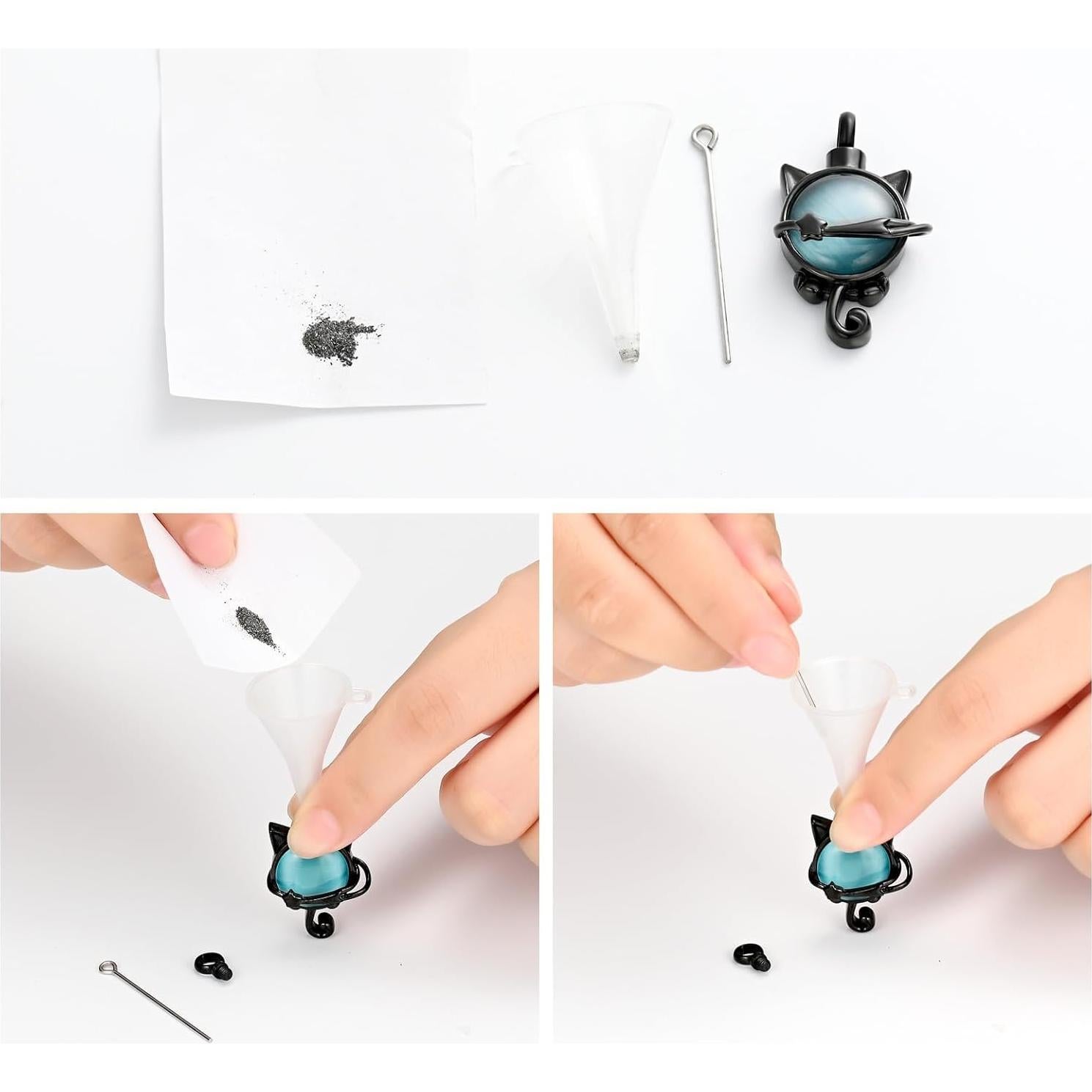 Collar de cremación XSMZB de piedra lunar para cenizas