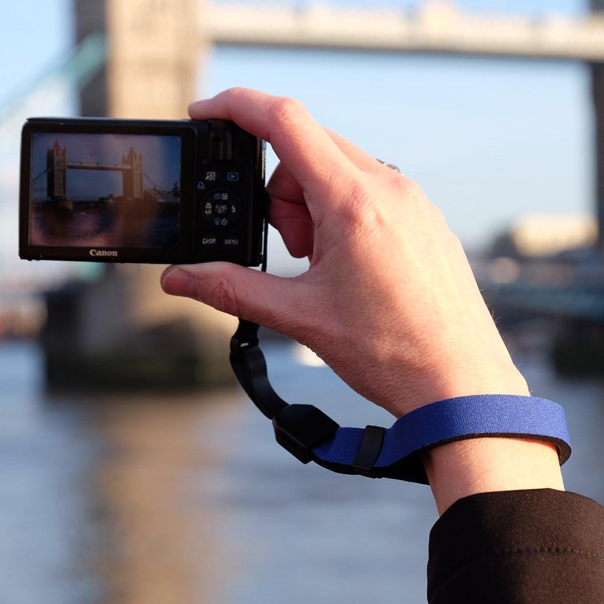 Correa de Muñeca OP/TECH USA Negra para Cámaras DSLR y Compactas