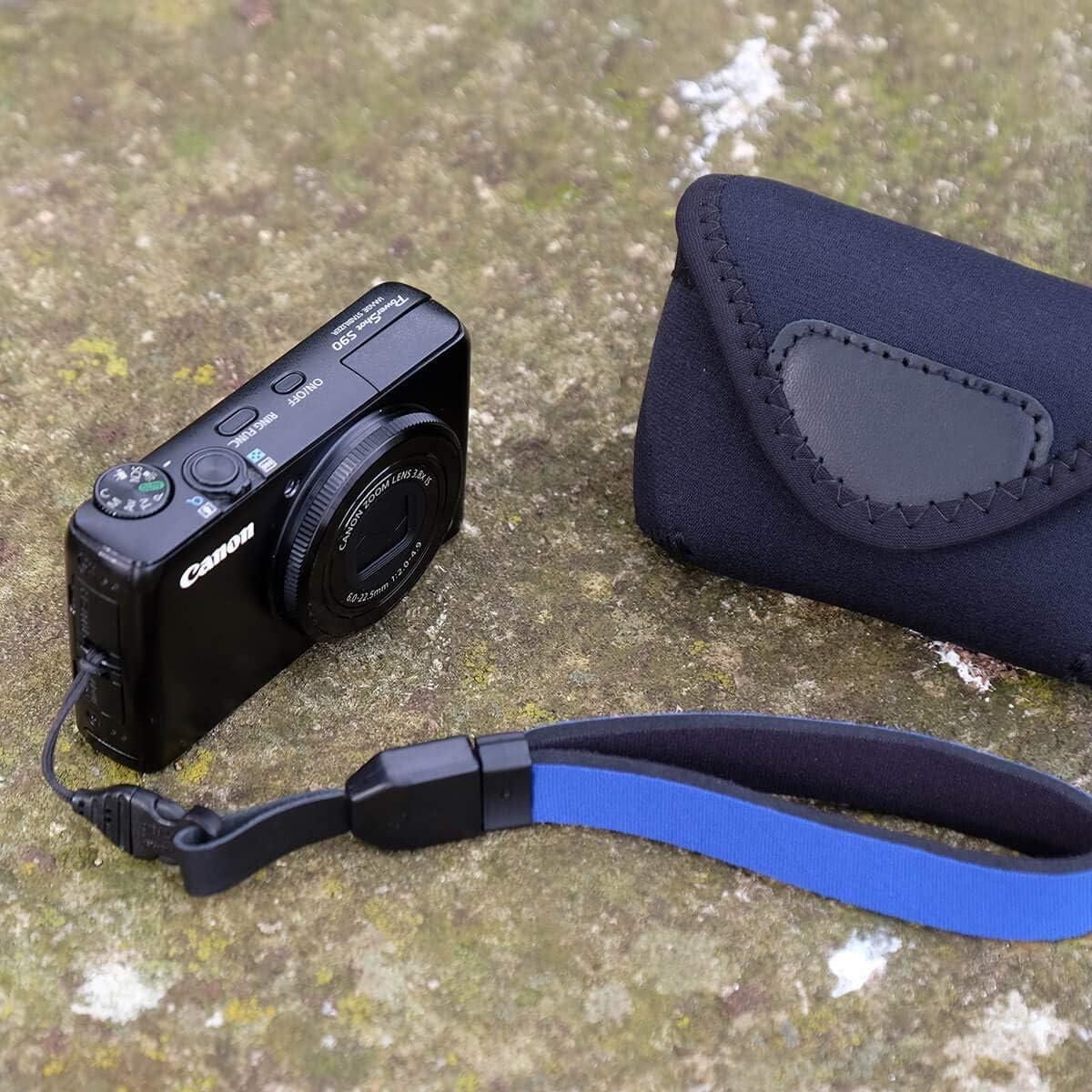 Correa de Muñeca OP/TECH USA Negra para Cámaras DSLR y Compactas