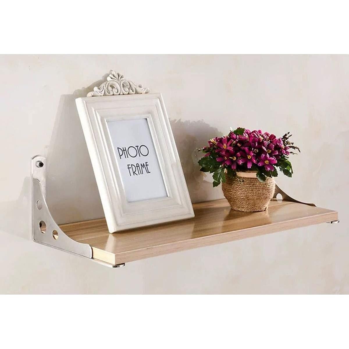 Soporte de Estante Flotante CBTONE 6" x 4" Acero Inoxidable - 4 Pcs