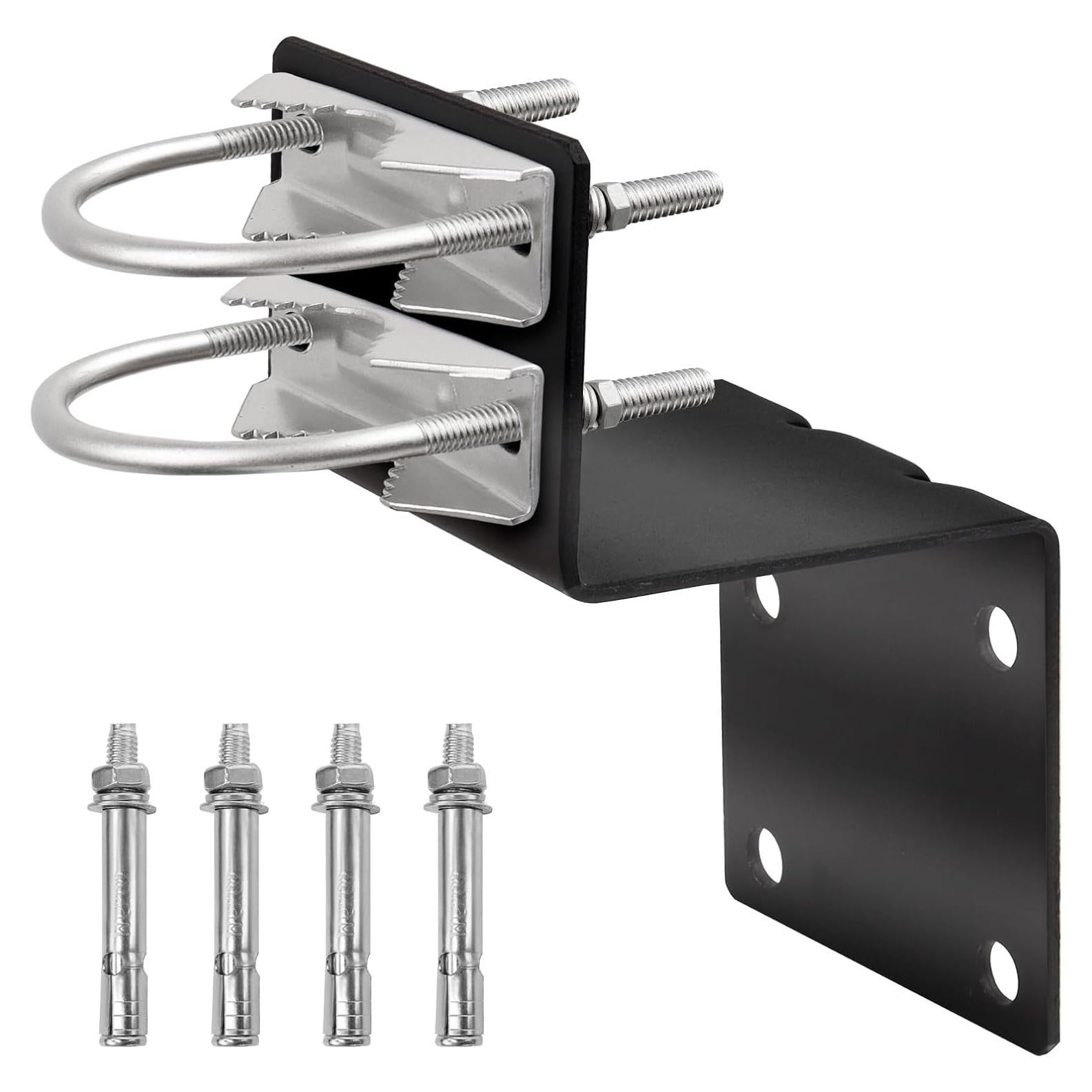 Kit de Montaje de Antena XRDS-RF con Soporte de Poste Negro