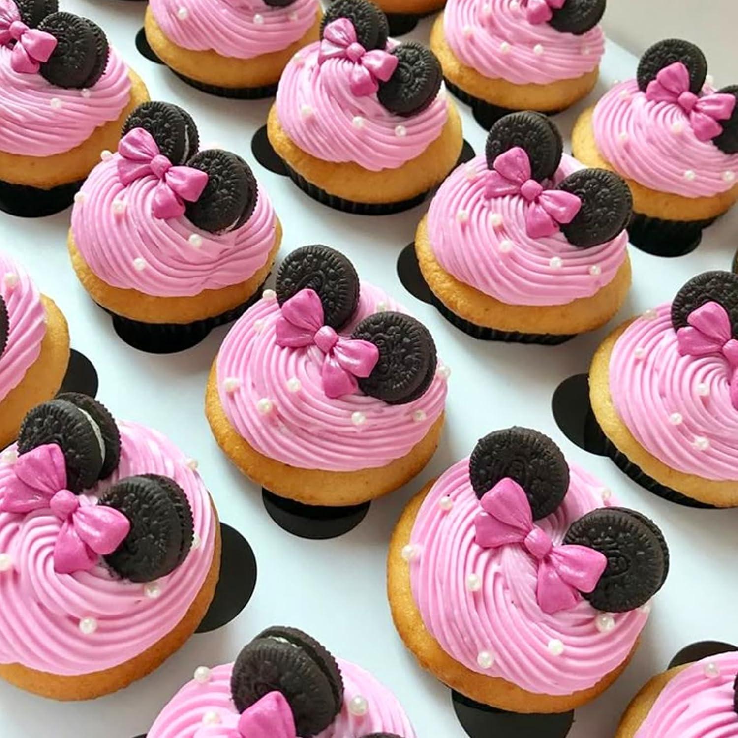 Moldes de Silicona para Chocolate Lazo Solldgt - 4 Piezas 96 Cavidades