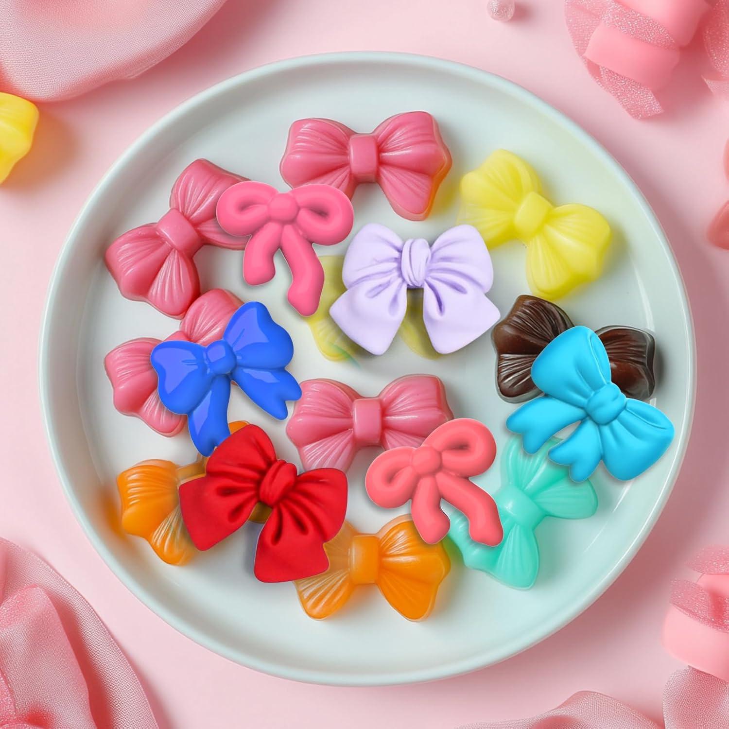 Moldes de Silicona para Chocolate Lazo Solldgt - 4 Piezas 96 Cavidades