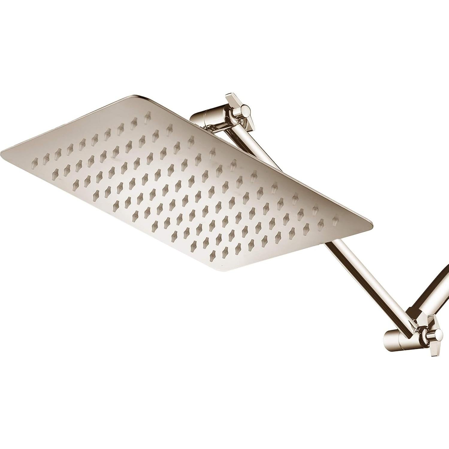 Cabezal de Ducha Cuadrado 10" HotelSpa Acero Inoxidable Niquel