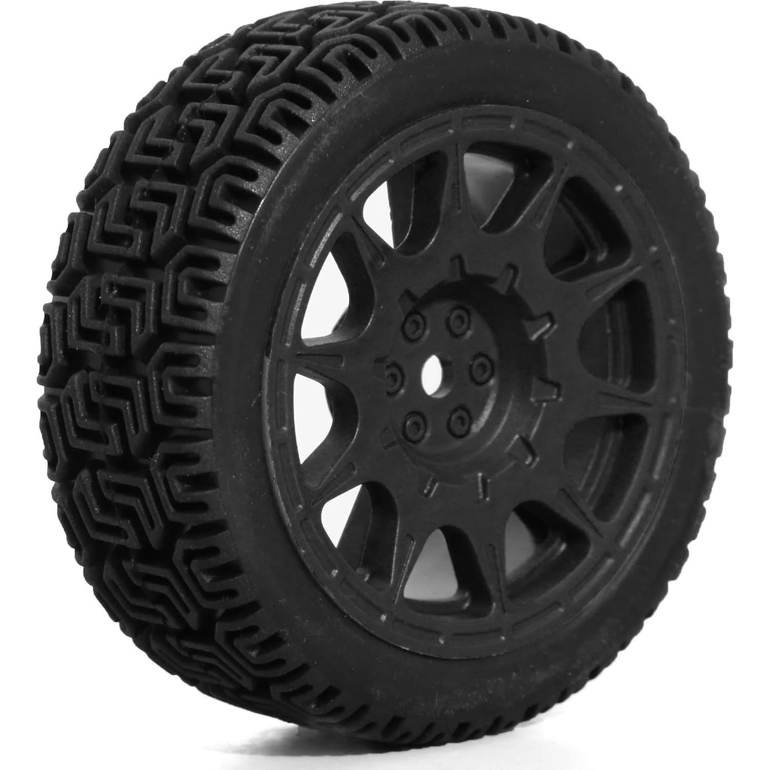 Neumáticos Runflat 1/10 JIHAIYEMENGZHEN 68mm Off-road 4 PCS