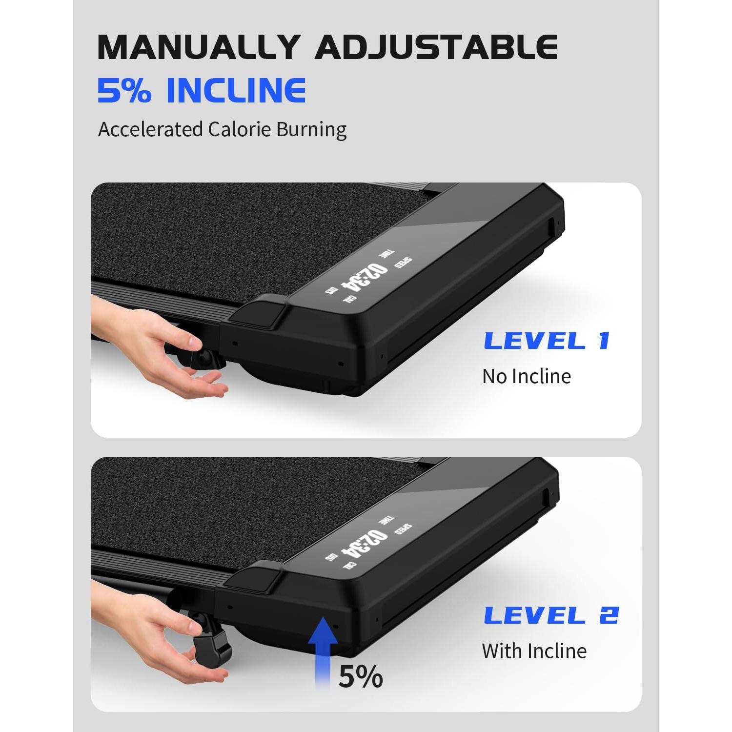 Caminadora Plegable VIPLAT EC7 - 2 en 1 con Control Remoto