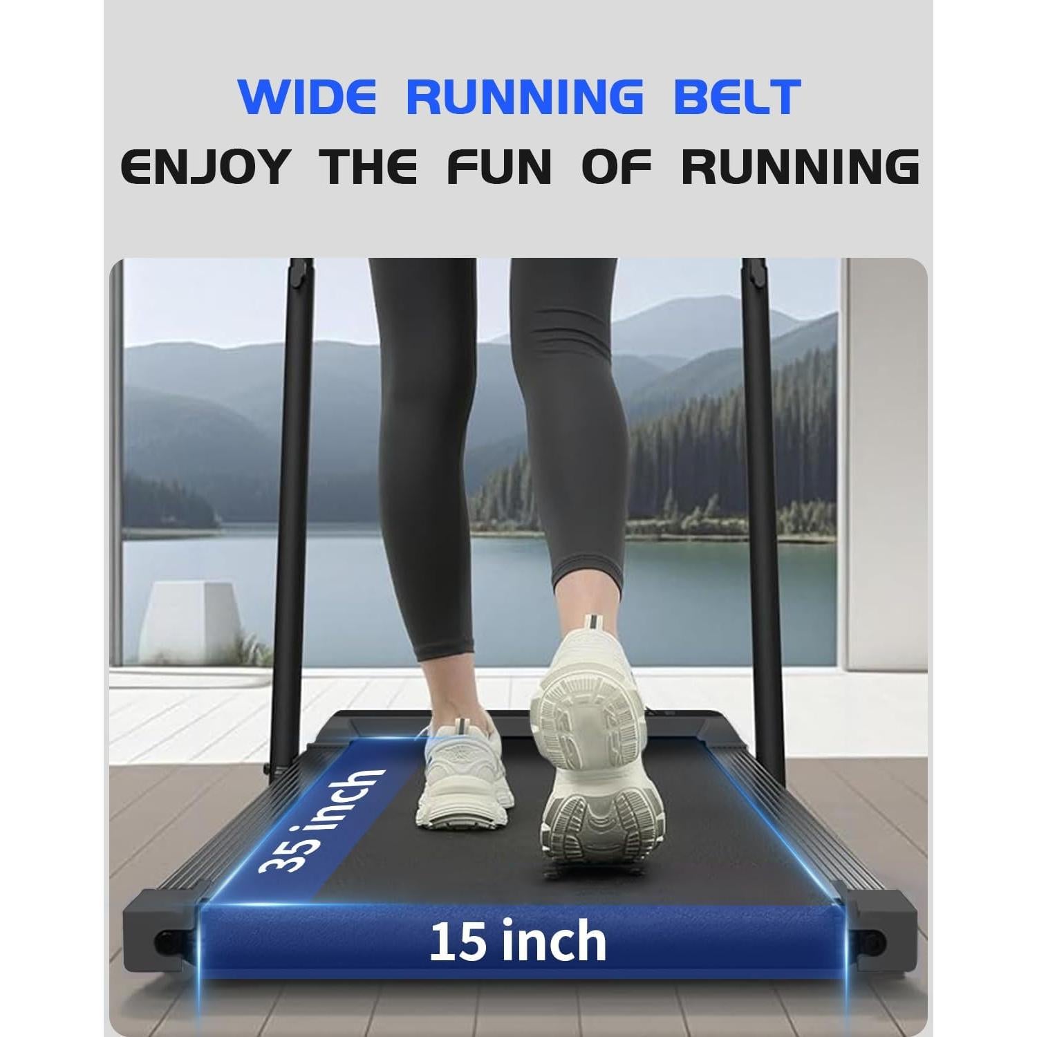 Caminadora Plegable VIPLAT EC7 - 2 en 1 con Control Remoto