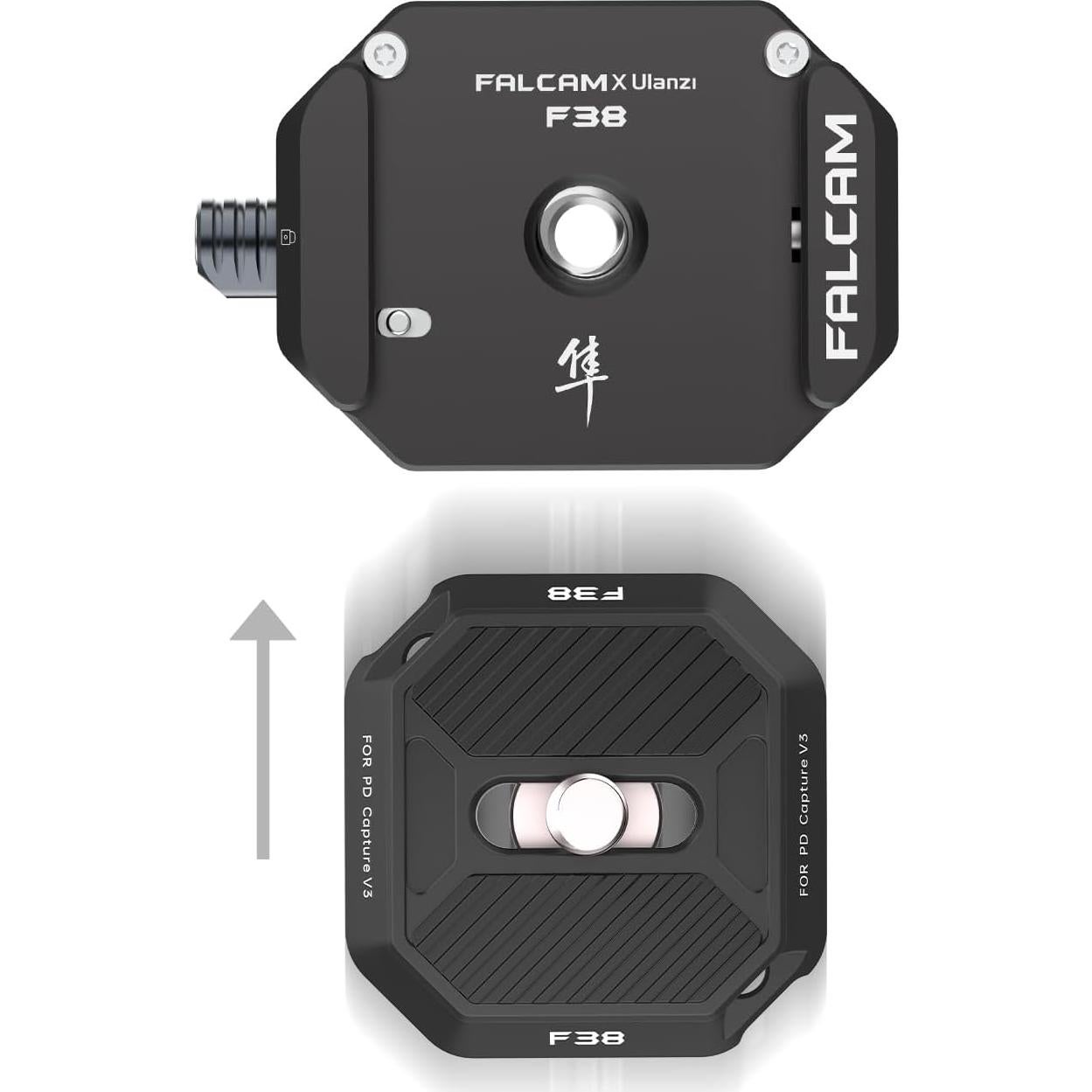 Placa de liberación rápida FALCAM F38 compatible con clip PD Capture