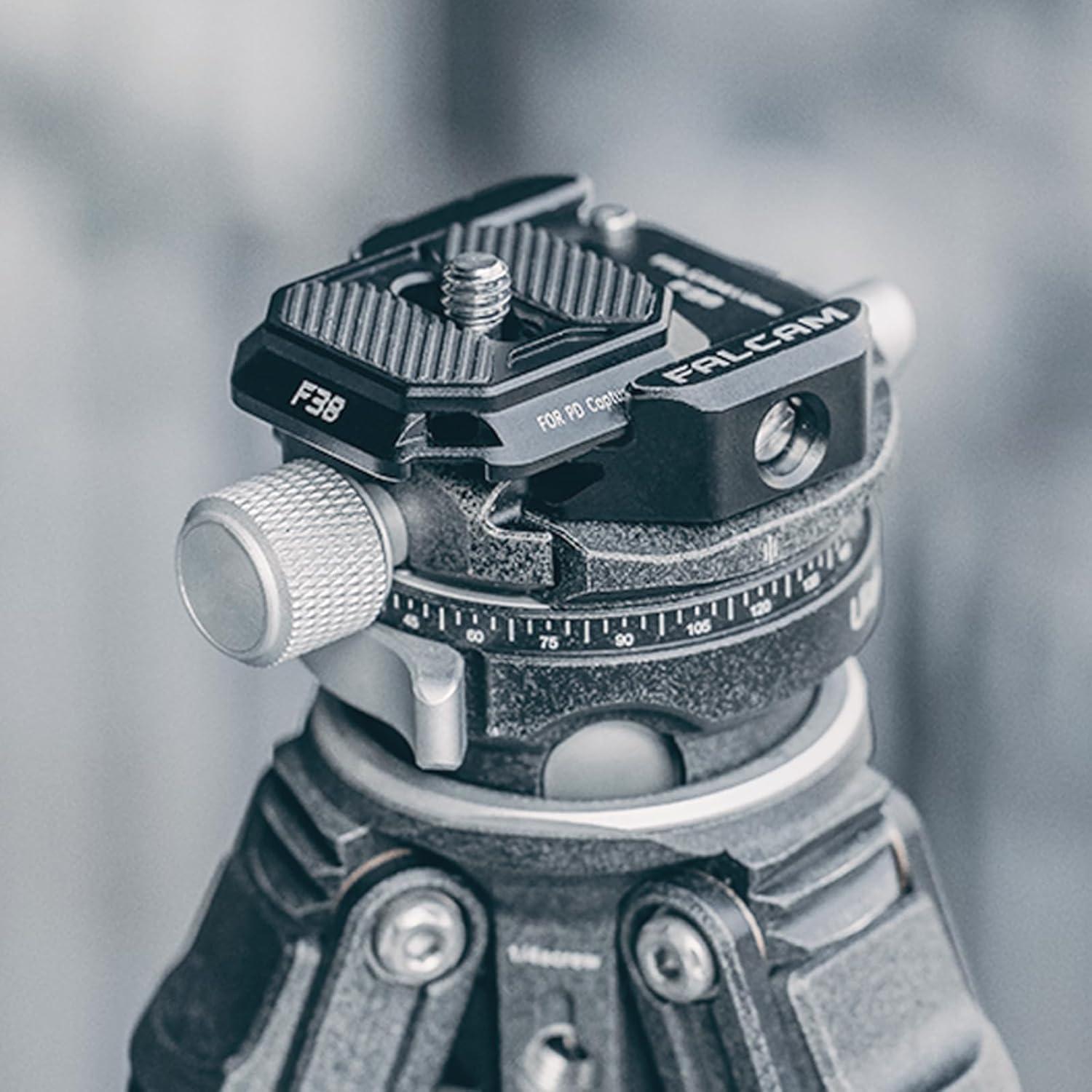 Placa de liberación rápida FALCAM F38 compatible con clip PD Capture