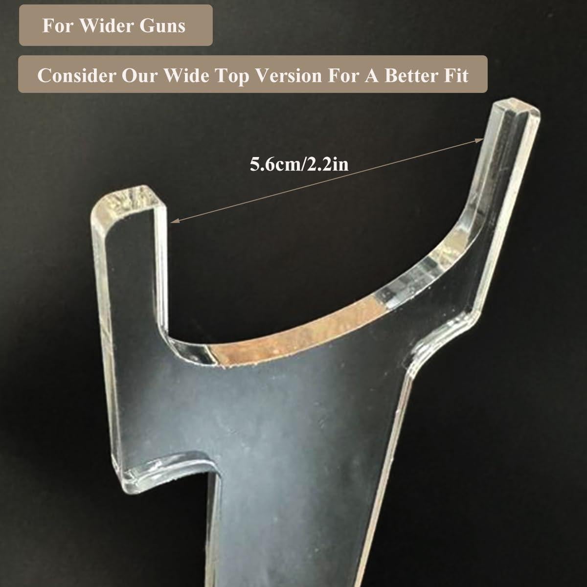 Soporte de Exhibición para Rifle Acrílico LITAITAI 15.24 cm