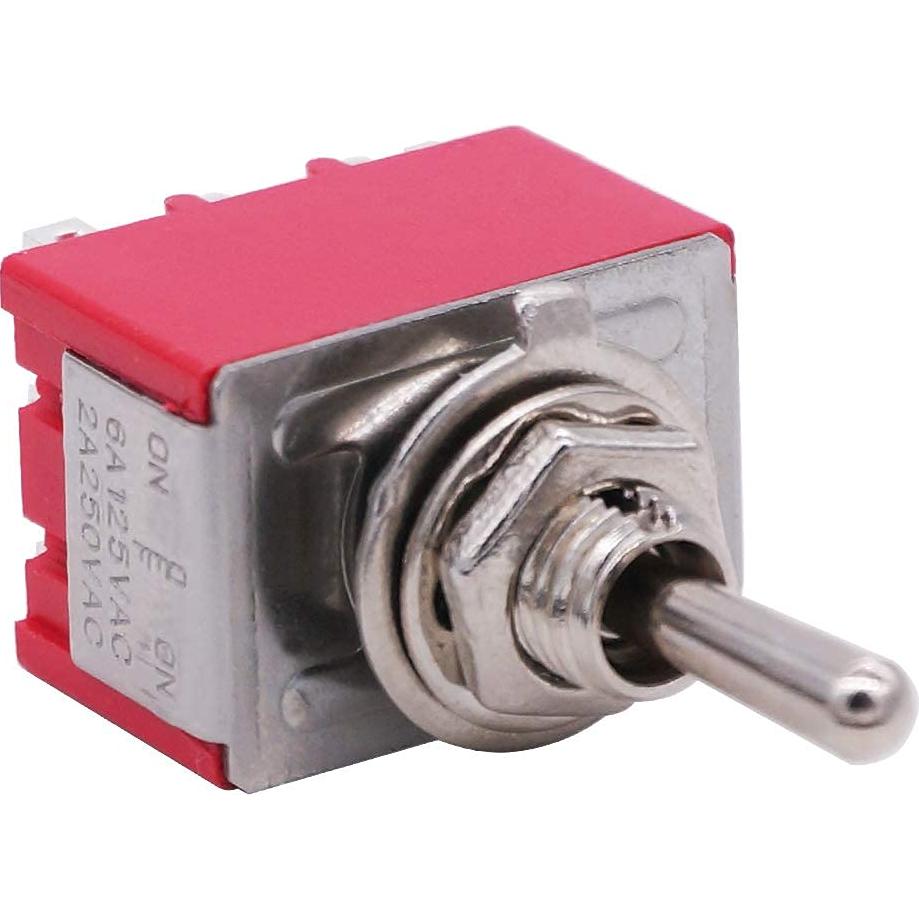 Interruptor Basculante Mini Twidec 3PDT 9 Pines ON/OFF/ON