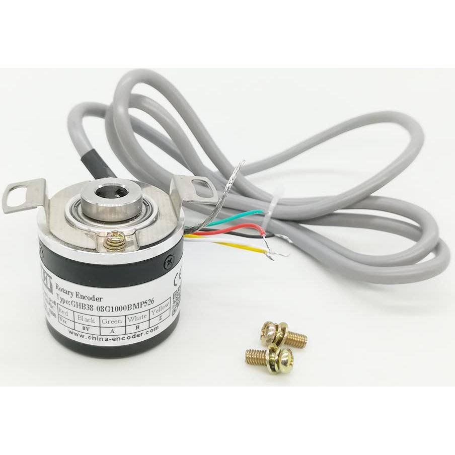 Codificador Rotativo Óptico CALT GHB38 8mm Eje Hueco 1000P/R