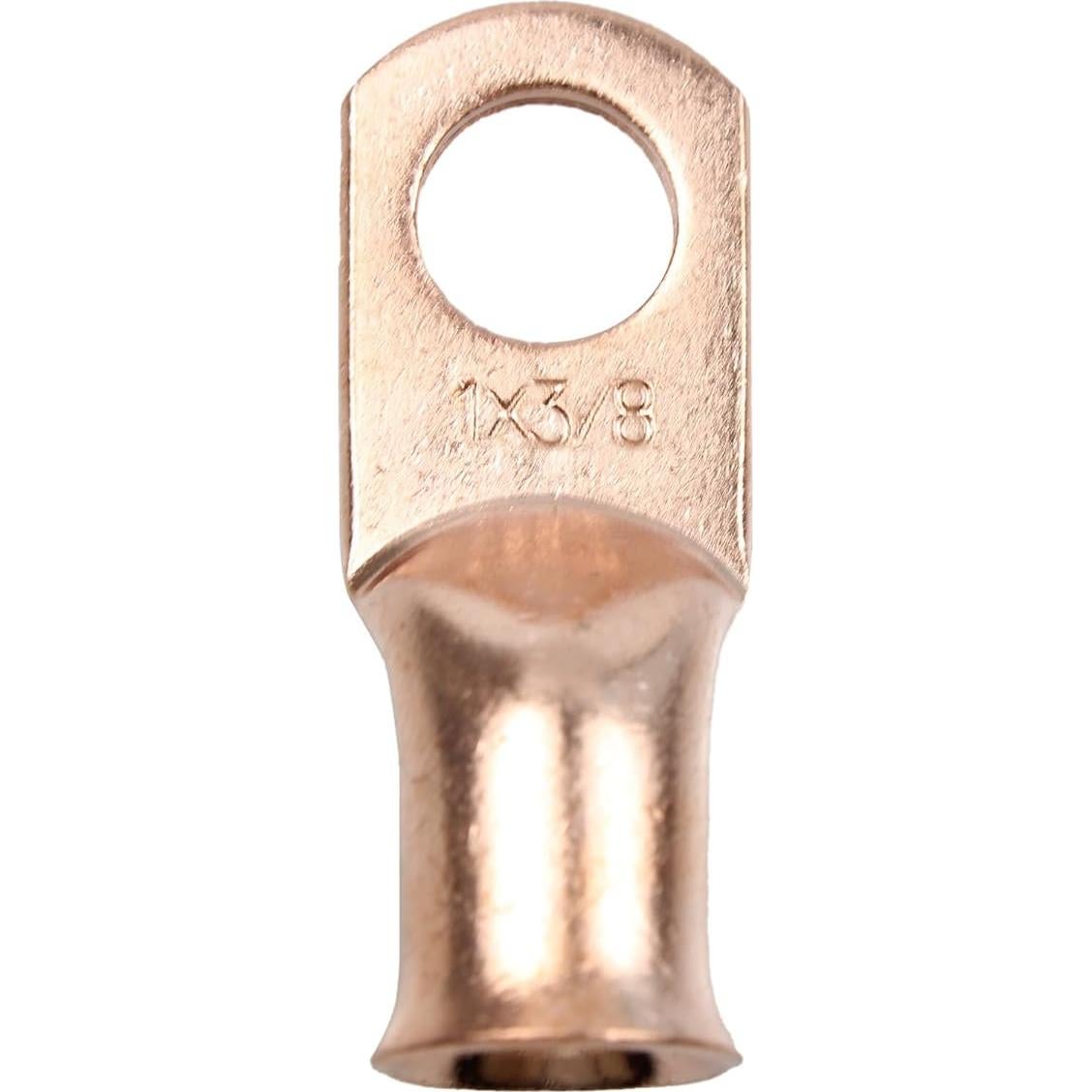 10 Conectores de Terminales de Anillo de Cobre 1AWG PDETVEO