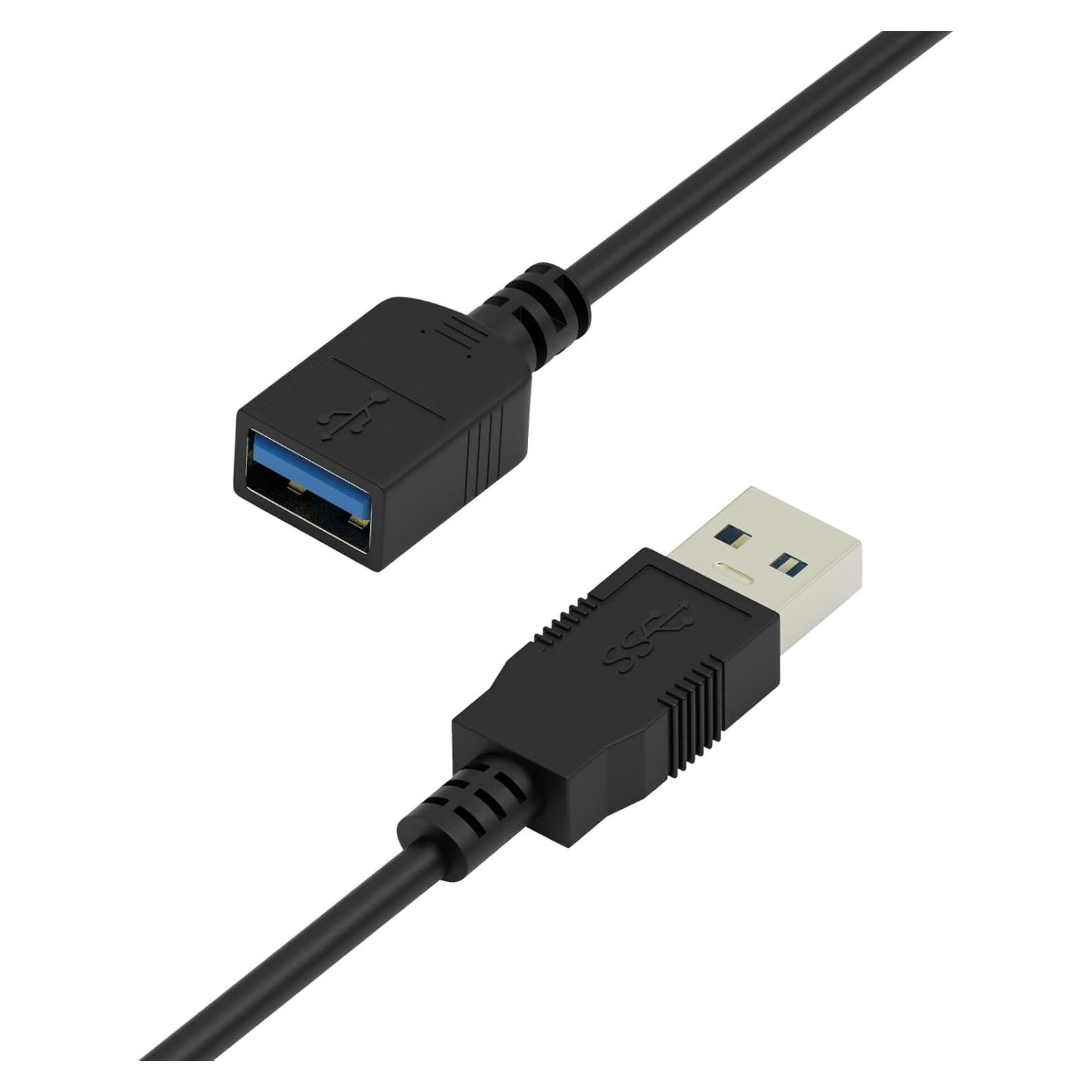 Cable de Extensión USB 3.0 SSS·GRGB 1.5m Alta Velocidad 5Gbps