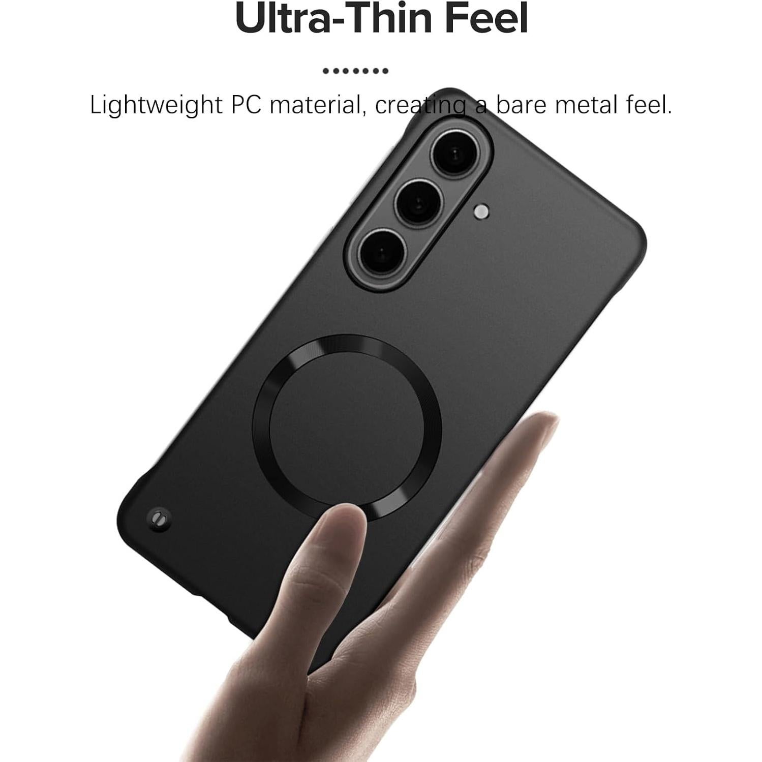 Funda Ultra Slim Hovisi para Samsung Galaxy S24 - Carga Inalámbrica