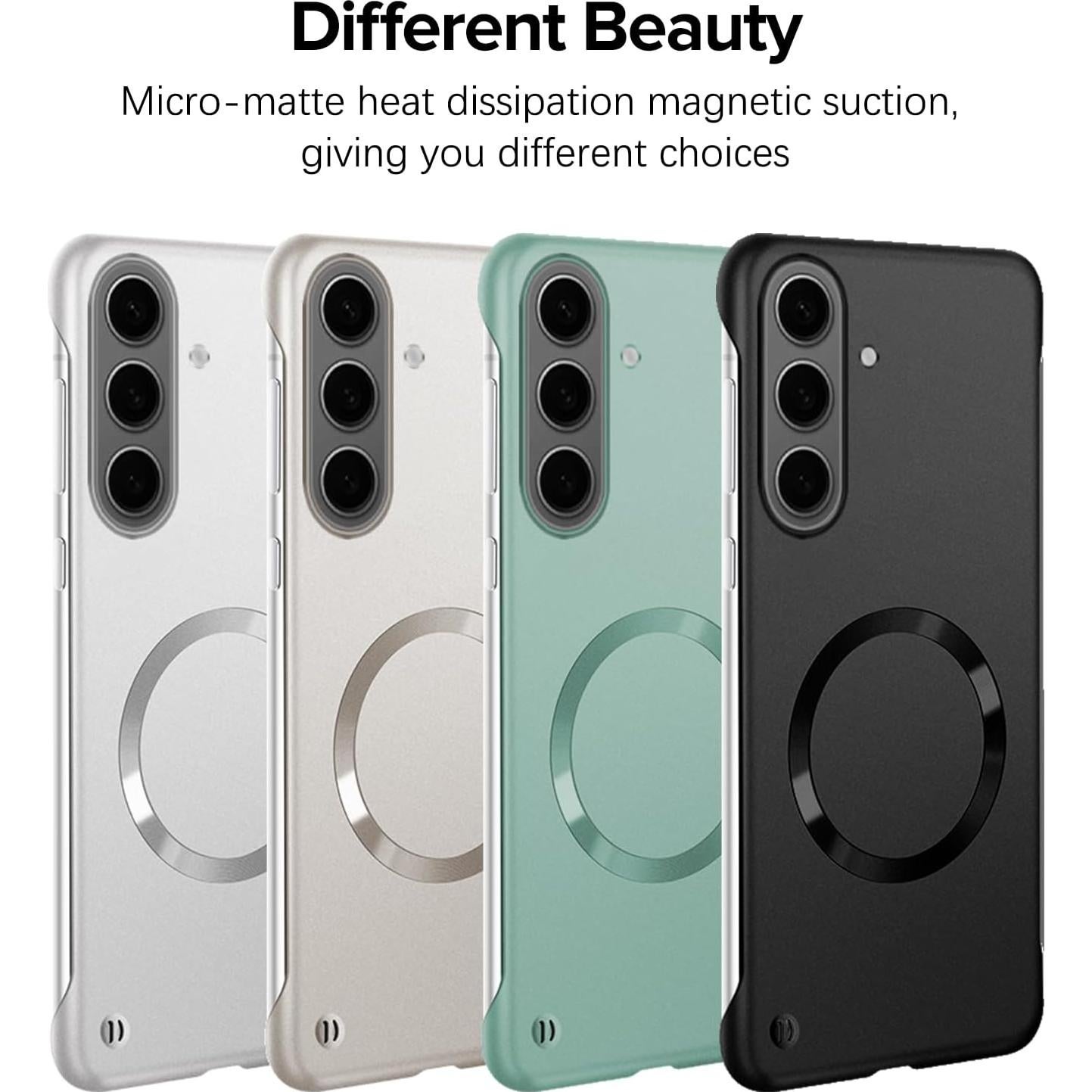 Funda Ultra Slim Hovisi para Samsung Galaxy S24 - Carga Inalámbrica