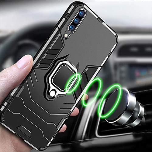 Funda Huawei P20 Armadura Híbrida Doble Capa + Protector Vidrio
