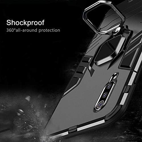 Funda Huawei P20 Armadura Híbrida Doble Capa + Protector Vidrio