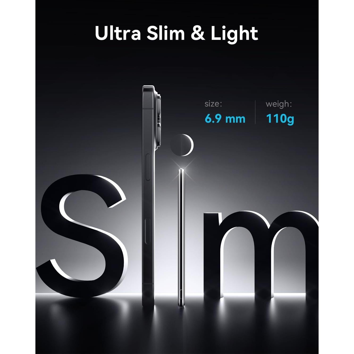 Batería Externa Kuulaa 5000mAh Magnética Carga Rápida 20W