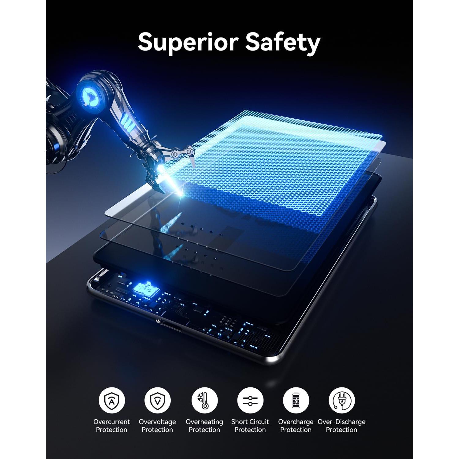 Batería Externa Kuulaa 5000mAh Magnética Carga Rápida 20W