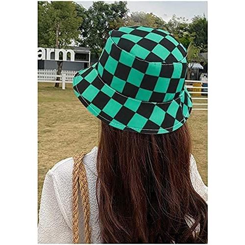 DAZCOS Unisex Bucket Hat for Cosplay Halloween Christmas Costume Accessories Women Men