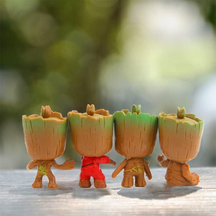 Llavero VNFLY Kc365 Animales Adorables Paquete de 4