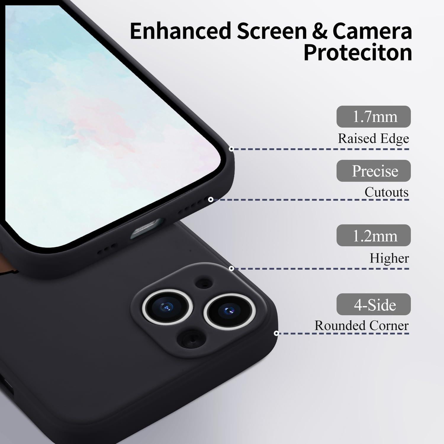 Funda de Silicona para iPhone 11 Wihytec Negra Divertida