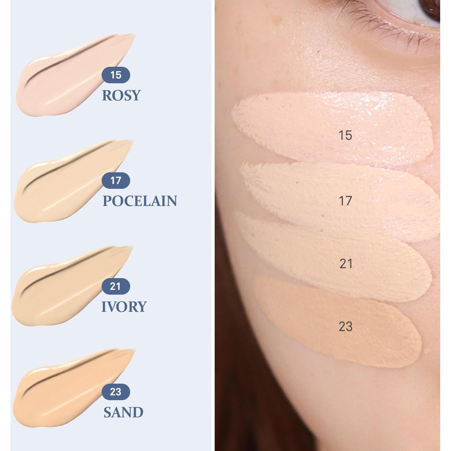 Base de Maquillaje Hince Second Skin Cushion 11.83g - Marfil 21