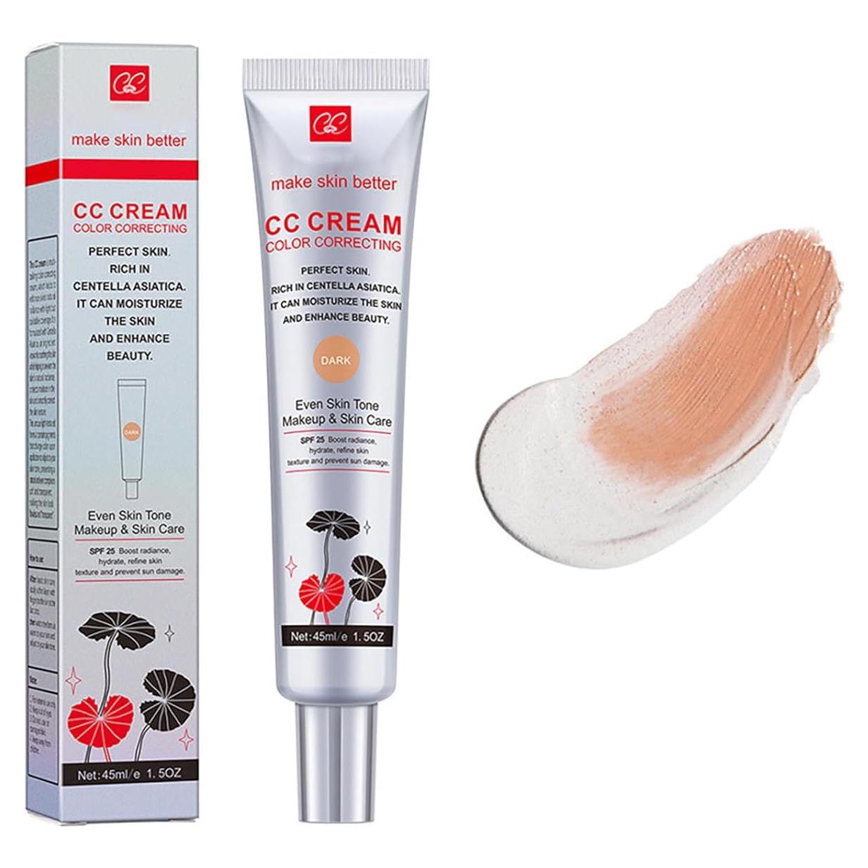 Crema CC Correctora de Color wwaiwenl 30 ml SPF 25 Oscuro