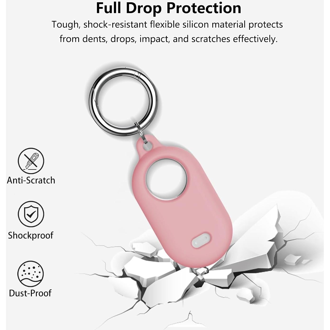 Funda Silicona Aircawin para Samsung SmartTag2 - 4 Piezas