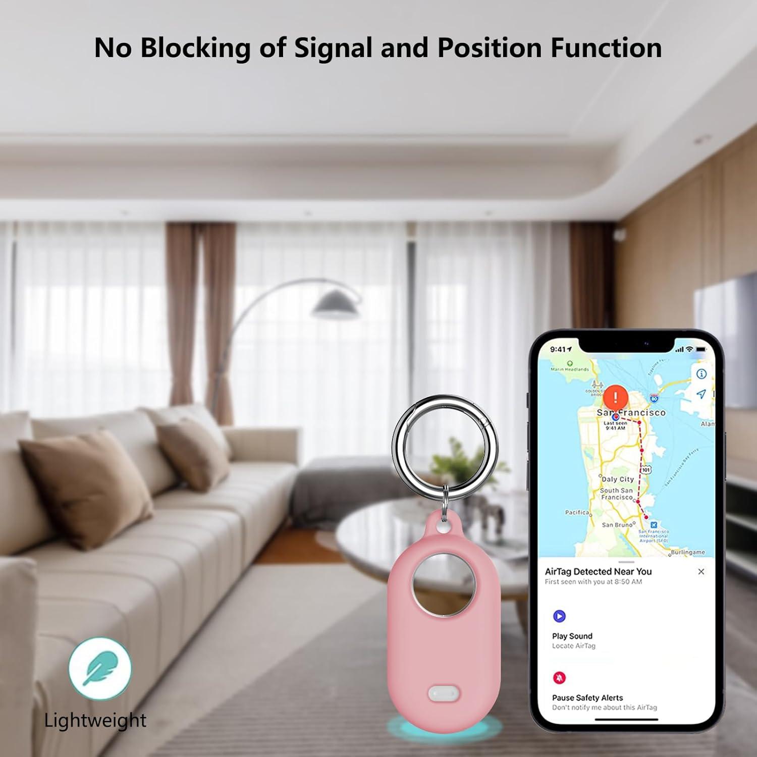 Funda Silicona Aircawin para Samsung SmartTag2 - 4 Piezas