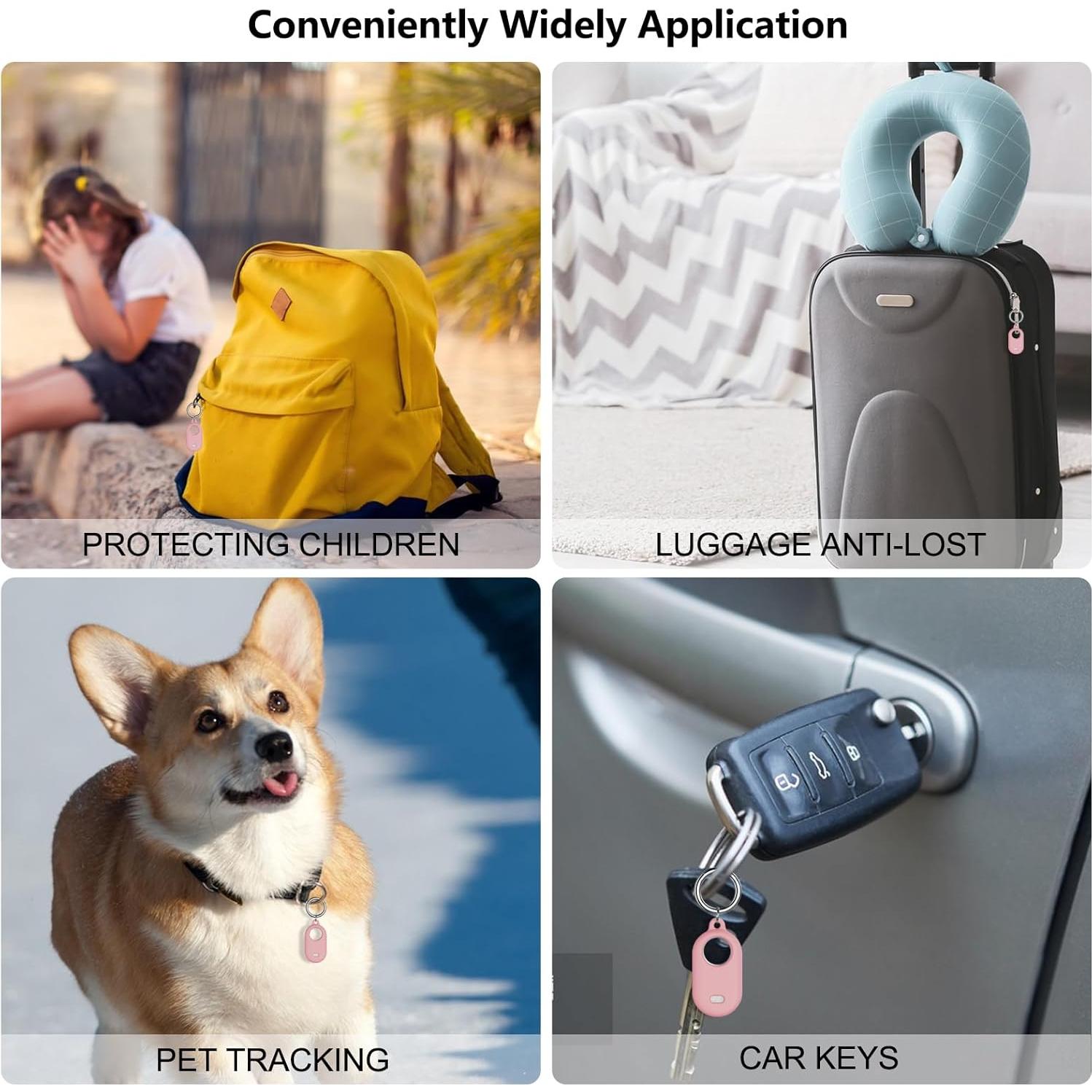 Funda Silicona Aircawin para Samsung SmartTag2 - 4 Piezas