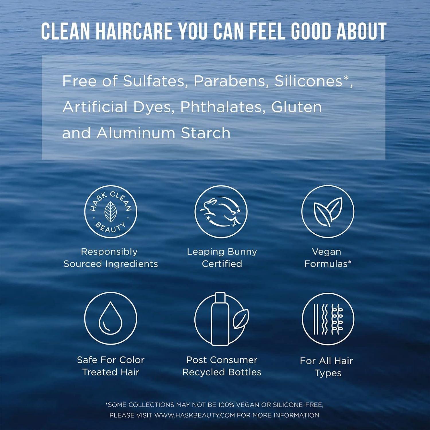 Exfoliante para Cuero Cabelludo Hask 170g - Aceite de Árbol de Té y Romero