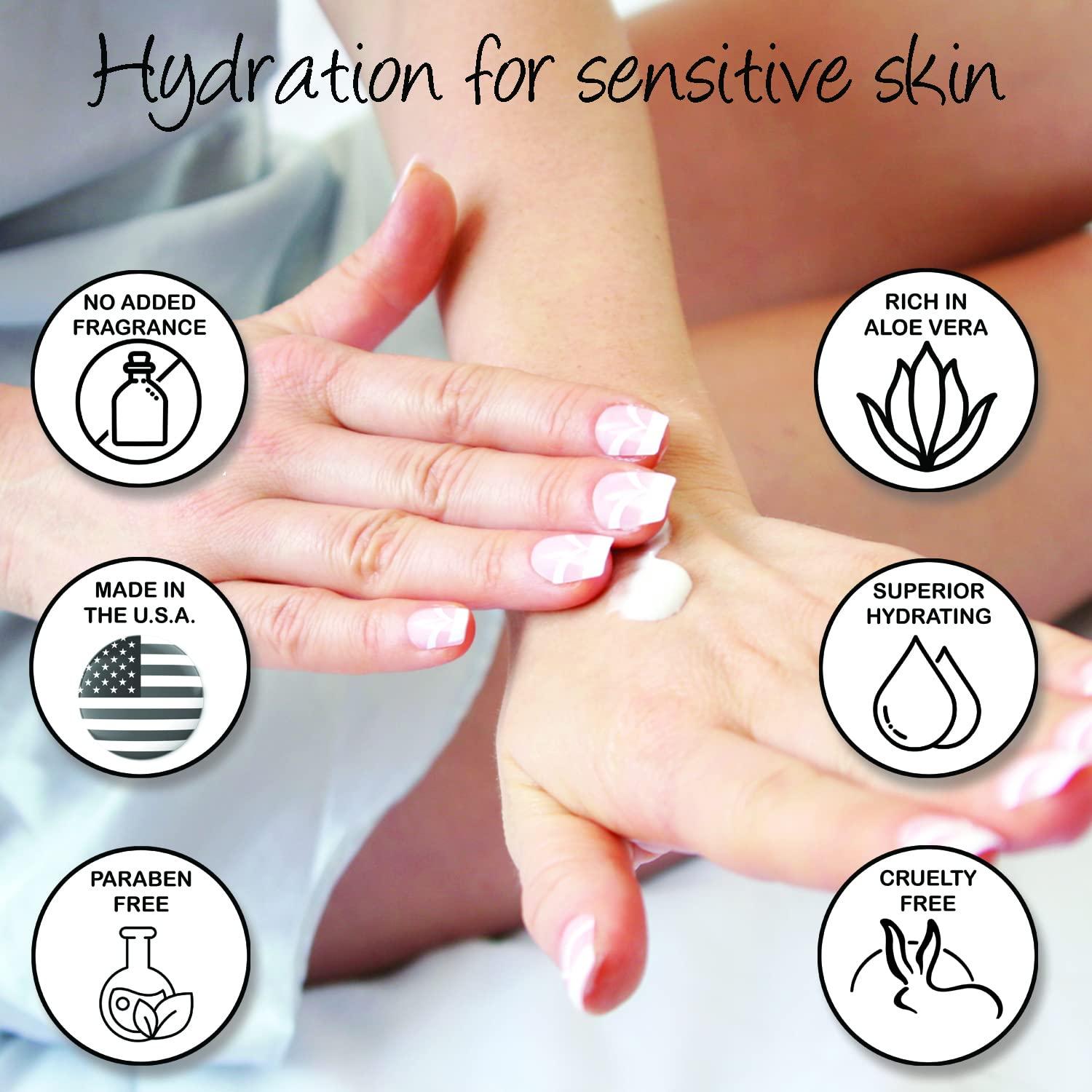 Loción Hidratante Facial y Corporal Deluvia 226.8ml Aloe Vera