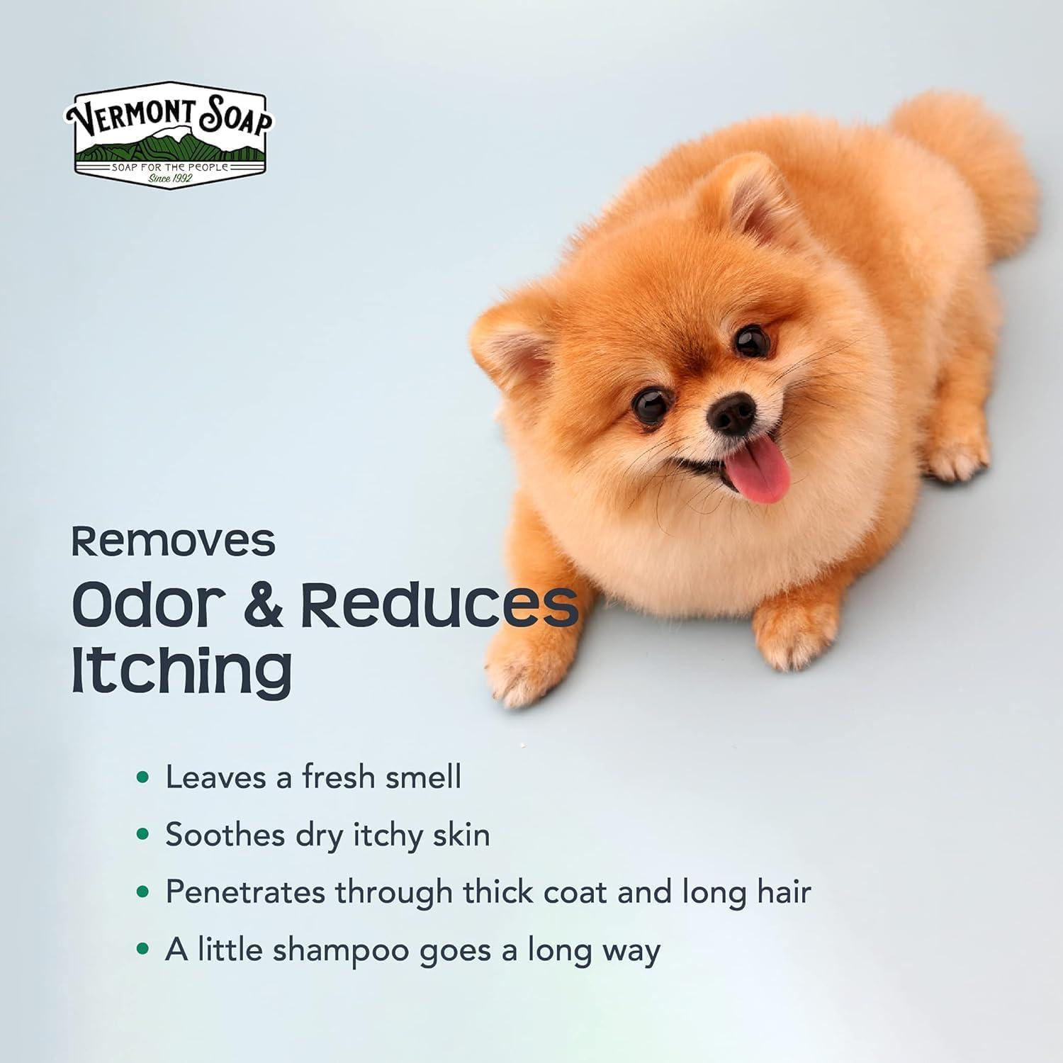 Jabón para Perros Vermont Soap Orgánico - Piel Sensible 453.6g